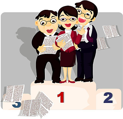 EPS 전신 여자 남자 일러스트 비즈니스 서기 사람 성인 세명 우승 직장인 비즈니스맨 비즈니스우먼 동료 성인만 국내일러스트 직업 관계 모션 최고 파일형식 벡터