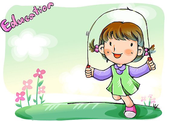 EPS 주간 여자 어린이교육 교육 초등학생 어린이 일러스트 교과목 한명 사람 소녀 야외 10대 운동 줄넘기 체육시간 체육교육 여자만 여자한명만 소녀만 국내일러스트 자연요소 1 학생 청소년 수업 건강 체육 어린이만 파일형식 벡터