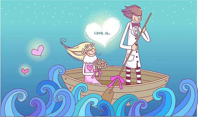 EPS 커플 여자 남자 감정 꽃다발 프로포즈 데이트 일러스트 사랑 사람 야외 두명 로맨틱 선박 국내일러스트 꽃 컨셉 수상교통 관계 파일형식 벡터