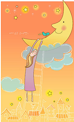 EPS 캐릭터 여자 일러스트 상상 하늘 요정 한명 사람 20대 성인 판타지 꿈 달 야간 상상캐릭터 여자만 여자한명만 성인여자만 청년만 청년여자만 성인한명만 청년여자한명만 성인여자한명만 성인만 국내일러스트 일러캐릭터 자연요소 1 청년 파일형식 벡터