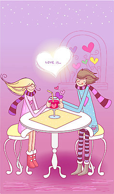 EPS 커플 여자 남자 감정 데이트 일러스트 사랑 사람 두명 주스 카페 로맨틱 연애 국내일러스트 음료 컨셉 관계 상점 파일형식 벡터