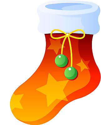 EPS 아이콘 기념일 크리스마스장식 크리스마스 크리스마스용품 양말 이벤트 사람없음 장식 축제 오브젝트 2D아이콘 용품 파일형식 벡터