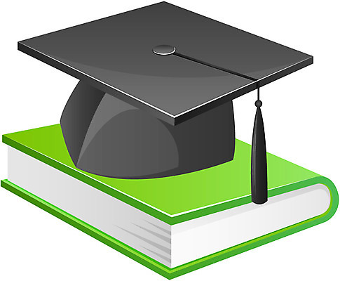 EPS 아이콘 모자 잡화 학사모 졸업 졸업식 졸업생 사람없음 책 2D아이콘 모자_잡화 교육 파일형식 벡터