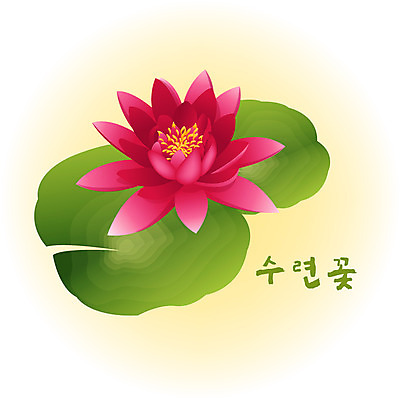 EPS 클립아트 식물 계절 꽃 컬러 백그라운드 꽃백그라운드 일러스트 여름꽃 자연 사람없음 빨간색 여름 진홍색 국내일러스트 생태계 파일형식 벡터 여름_계절