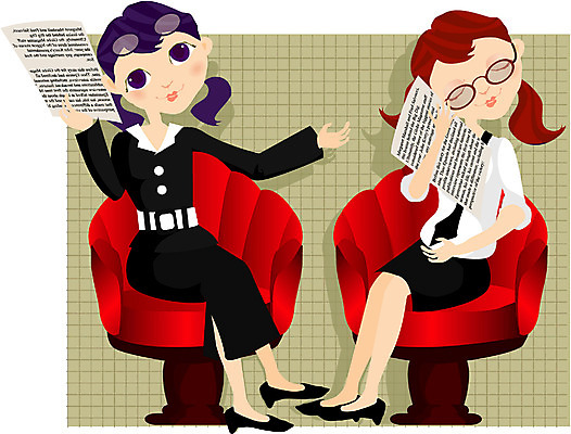 EPS 전신 직업 여자 일러스트 비즈니스 사람 앉기 정장 성인 두명 업무 직장인 비즈니스우먼 작업실 신입사원 여자만 성인여자만 성인만 국내일러스트 옷 모션 작업 파일형식 벡터