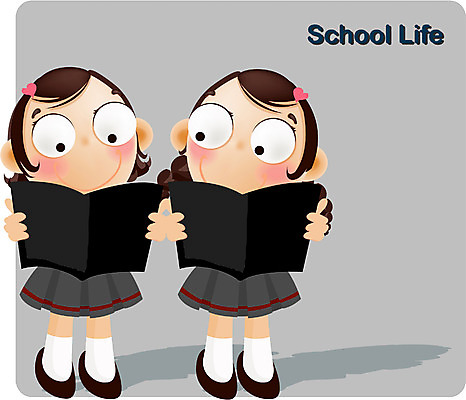EPS 전신 캐릭터 학생 여자 교육 교복 음악 일러스트 교과목 학교 교육캐릭터 서기 사람 두명 라이프 스쿨라이프 악보 음악교육 여자만 일러캐릭터 라이프스타일 옷 모션 문화예술 생활 파일형식 벡터