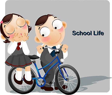 EPS 캐릭터 학생 커플 여자 교육 남자 교복 일러스트 학교 청소년 교육캐릭터 사람 소년 두명 라이프 스쿨라이프 자전거 로맨틱 십대만 일러캐릭터 라이프스타일 옷 어린이 컨셉 관계 생활 바이크 파일형식 벡터