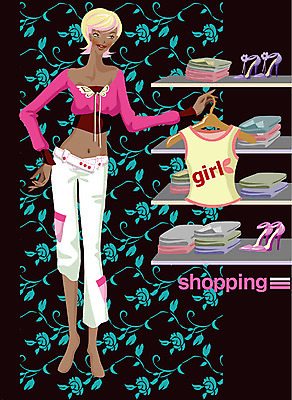 EPS 전신 모델 우먼라이프 옷 여자 패션 포즈 티셔츠 일러스트 한명 서기 사람 20대 성인 쇼핑 상점 옷걸이 여자만 여자한명만 성인여자만 청년만 청년여자만 성인한명만 청년여자한명만 성인여자한명만 성인만 국내일러스트 1 라이프스타일 셔츠 모션 청년 파일형식 벡터