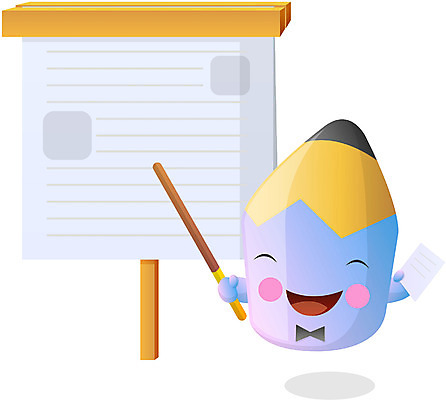 EPS 클립아트 캐릭터 교육 일러스트 홍보캐릭터 상상 문구용품 색연필 교육캐릭터 사람없음 필기구 연필 발표 오브젝트 연필캐릭터 인공물 일러캐릭터 학용품 파일형식 벡터