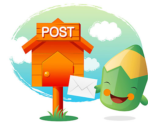 EPS 주간 클립아트 캐릭터 교육 일러스트 상상 문구용품 색연필 교육캐릭터 사람없음 야외 필기구 연필 우체통 편지 오브젝트 연필캐릭터 인공물 일러캐릭터 자연요소 학용품 파일형식 벡터