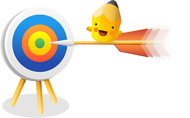 EPS 클립아트 캐릭터 교육 일러스트 상상 문구용품 색연필 교육캐릭터 사람없음 운동 필기구 연필 과녁판 오브젝트 연필캐릭터 양궁 일러캐릭터 스포츠 학용품 건강 파일형식 벡터