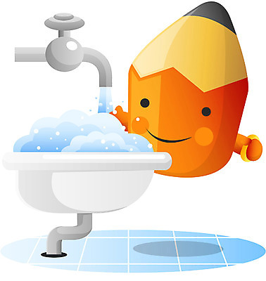 EPS 클립아트 캐릭터 교육 일러스트 상상 문구용품 색연필 교육캐릭터 사람없음 물 필기구 연필 욕실 세수 오브젝트 세면대 수도꼭지 화장실 수도 연필캐릭터 수도_상하수도 일러캐릭터 자연요소 학용품 청결 상하수도 파일형식 벡터