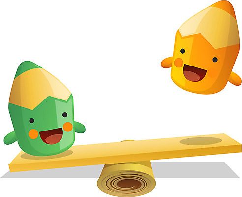 EPS 클립아트 캐릭터 교육 일러스트 상상 문구용품 색연필 교육캐릭터 사람없음 필기구 연필 전통놀이 오브젝트 연필캐릭터 시소 널뛰기 일러캐릭터 전통 놀이 학용품 놀이기구 파일형식 벡터