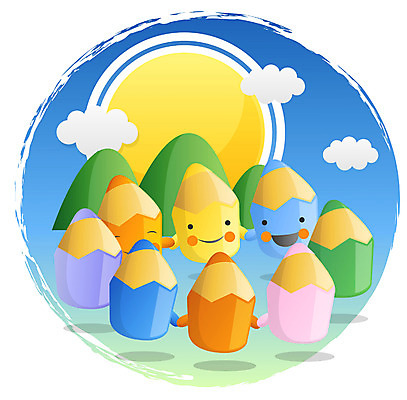 EPS 클립아트 캐릭터 교육 명절 일러스트 상상 문구용품 색연필 교육캐릭터 한국 사람없음 야외 필기구 연필 추석 전통놀이 달 오브젝트 연필캐릭터 강강술래 달맞이 일러캐릭터 자연요소 전통 기념일 아시아 놀이 학용품 파일형식 벡터