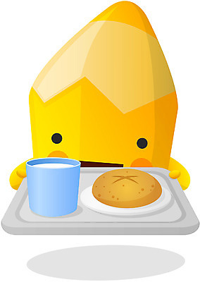 EPS 클립아트 캐릭터 교육 빵 일러스트 상상 문구용품 색연필 교육캐릭터 쟁반 사람없음 필기구 연필 식사 우유 오브젝트 연필캐릭터 일러캐릭터 음식 학용품 유제품 파일형식 벡터