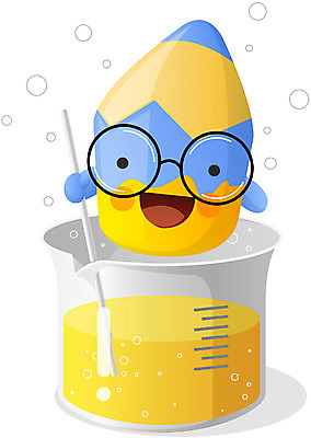 EPS 클립아트 캐릭터 교육 과학 일러스트 홍보캐릭터 교과목 상상 문구용품 색연필 교육캐릭터 실험 사람없음 필기구 연필 오브젝트 비커 연필캐릭터 과학교육 일러캐릭터 학용품 실험기구 파일형식 벡터