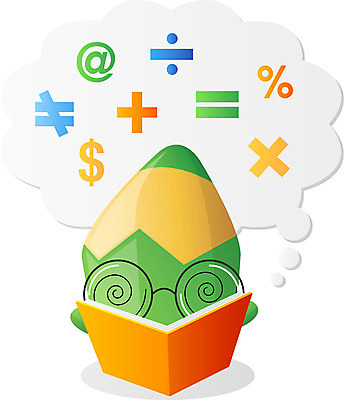 EPS 클립아트 캐릭터 교육 일러스트 홍보캐릭터 상상 문구용품 색연필 교육캐릭터 사람없음 필기구 연필 수학 오브젝트 연필캐릭터 수학교육 수학기호 사칙연산 일러캐릭터 기호 교과목 학용품 파일형식 벡터