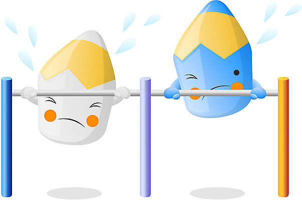 EPS 클립아트 캐릭터 교육 일러스트 교과목 상상 문구용품 색연필 교육캐릭터 사람없음 운동 필기구 연필 오브젝트 체육시간 연필캐릭터 체육교육 철봉 턱걸이 일러캐릭터 수업 학용품 건강 운동기구 체육 파일형식 벡터