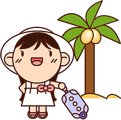 EPS 전신 캐릭터 계절 여자 어린이 여행 일러스트 청소년 휴가 청소년캐릭터 한명 서기 사람 소녀 10대 여름 여름휴가 바캉스 야자수 여자만 여자한명만 십대만 십대여자만 십대여자한명만 일러캐릭터 나무 1 인물캐릭터 모션 파일형식 벡터 여름_계절