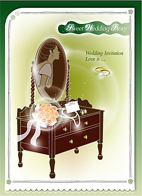 EPS 템플릿 신부 부케 결혼 카드템플릿 목걸이 문구용품 사람없음 반지 청첩장 화장대 진주목걸이 이미지템플릿 카드프레임 꽃다발 가구 장신구 카드_감사 프레임 이벤트 오브젝트 진주_보석 파일형식 벡터