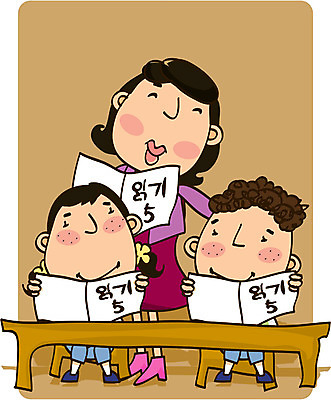 EPS 전신 직업 여자 교육 남자 일러스트 교실 학교 직업캐릭터 사람 소년 성인 한글 세명 교사 책상 스승 성인만 일러캐릭터 문자 캐릭터 어린이 가구 파일형식 벡터