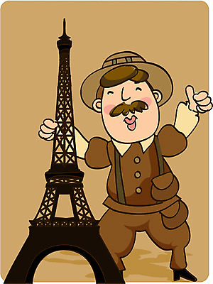 EPS 전신 직업 남자 40대 중년 50대 여행 일러스트 휴가 직업캐릭터 한명 서기 사람 성인 탑 탐험 에펠탑 모험가 파리_프랑스 남자만 남자한명만 성인남자만 성인한명만 성인남자한명만 중년만 중년남자만 중년남자한명만 성인만 일러캐릭터 캐릭터 1 건축물 모션 프랑스 파리 랜드마크 파일형식 벡터