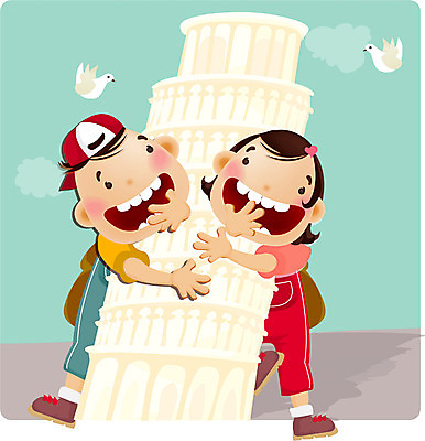 EPS 주간 전신 커플 계절 여자 교육 남자 유럽 어린이 일러스트 방학 여름방학 서기 사람 소녀 소년 야외 두명 여름 여름휴가 바캉스 탑 이탈리아 로맨틱 세계문화유산 이탈리아문화 피사의사탑 어린이만 국내일러스트 자연요소 건축물 나라 컨셉 관계 모션 휴가 문화재 유럽문화 파일형식 벡터 여름_계절