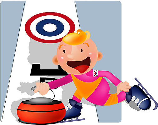 EPS 전신 여자 남자 어린이 스포츠 올림픽 유니폼 일러스트 겨울스포츠 운동선수 동계올림픽 한명 서기 사람 소년 20대 성인 금발 스케이트 컬링 컬링스톤 국내일러스트 1 헤어스타일 옷 스포츠용품 모션 청년 파일형식 벡터