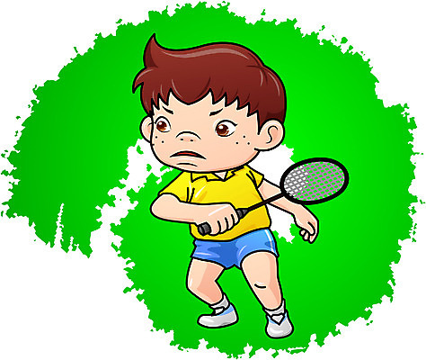 EPS 전신 남자 초등학생 어린이 스포츠 유니폼 일러스트 한명 서기 사람 소년 10대 운동 구기 라켓 배드민턴라켓 배드민턴 남자만 남자한명만 십대만 십대남자만 십대남자한명만 국내일러스트 1 학생 옷 스포츠용품 모션 청소년 건강 파일형식 벡터