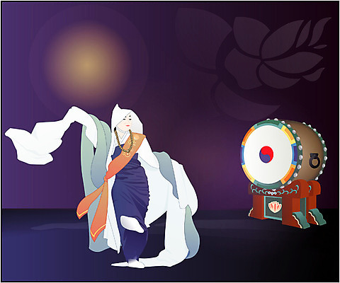 EPS 전통 여자 기념일 종교 불교 일러스트 타악기 국악기 한명 사람 20대 성인 부처님오신날 북 전통무용 여자만 여자한명만 성인여자만 청년만 청년여자만 성인한명만 청년여자한명만 성인여자한명만 성인만 국내일러스트 1 악기 국악 이벤트 청년 춤 파일형식 벡터