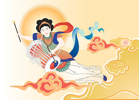 EPS 전통 여자 기념일 종교 불교 일러스트 타악기 국악기 한명 사람 20대 성인 야외 부처님오신날 부처 장구 여자만 여자한명만 성인여자만 청년만 청년여자만 성인한명만 청년여자한명만 성인여자한명만 성인만 국내일러스트 1 악기 국악 이벤트 청년 파일형식 벡터