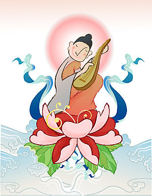 EPS 전통 기념일 남자 종교 불교 일러스트 한명 사람 20대 성인 야외 부처님오신날 부처 남자만 남자한명만 성인남자만 청년만 청년남자만 청년남자한명만 성인한명만 성인남자한명만 성인만 국내일러스트 1 이벤트 청년 파일형식 벡터