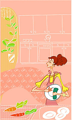 EPS 라이프스타일 그릇 식기 접시 여자 화분 가사 일러스트 부분 주택 실내 한명 사람 상반신 20대 성인 라이프 생활 청춘 주방 당근 설거지 싱크대 아줌마 주부 미시라이프 여자만 여자한명만 성인여자만 청년만 청년여자만 성인한명만 청년여자한명만 성인여자한명만 성인만 세련 국내일러스트 1 중년 컨셉 뿌리채소 청년 내부 건물 개수대 파일형식 벡터