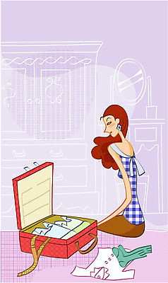 EPS 라이프스타일 옷 여자 여행 가구 일러스트 부분 휴가 실내 한명 사람 상반신 20대 성인 라이프 생활 청춘 여행가방 방 아줌마 주부 미시라이프 짐싸기 여자만 여자한명만 성인여자만 청년만 청년여자만 성인한명만 청년여자한명만 성인여자한명만 성인만 세련 국내일러스트 1 중년 생활용품 컨셉 가방 청년 내부 파일형식 벡터