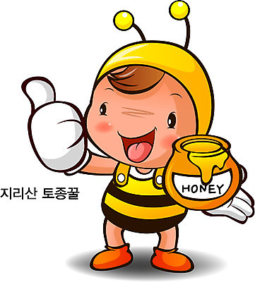 EPS 동물 캐릭터 음식 동물캐릭터 곤충 절지류 일러스트 홍보캐릭터 애니멀프린트 의인화 사람없음 벌 알림 특산물 음식캐릭터 곤충캐릭터 꿀 특산물캐릭터 일러캐릭터 파일형식 벡터