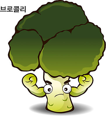 EPS 캐릭터 채소 일러스트 식재료 홍보캐릭터 의인화 사람없음 브로콜리 알림 특산물 음식캐릭터 특산물캐릭터 일러캐릭터 음식 파일형식 벡터