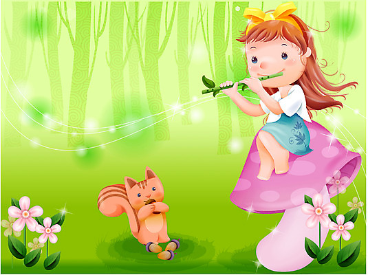 EPS 여자 꽃 감정 초등학생 어린이 일러스트 상상 자연 동화 한명 사람 소녀 야외 버섯 들꽃 설치류 숲속 숲 순수 피리 다람쥐 도토리 풀피리 여자만 여자한명만 어린이만 소녀만 소녀한명만 국내일러스트 식물 동물 1 학생 악기 컨셉 견과류 목관악기 생태계 파일형식 벡터