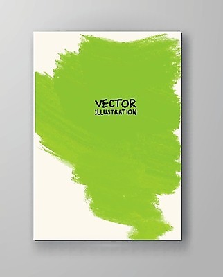 EPS 해외이미지 템플릿 디자인 배너 포스터 종이 백그라운드 일러스트 벽지 수채화 미술 사람없음 그래픽 장식 초록색 페인트 얼룩 그림 캔버스 페이지 엘리먼트 해외202004 해외일러스트 컬러 문화예술 파일형식 벡터