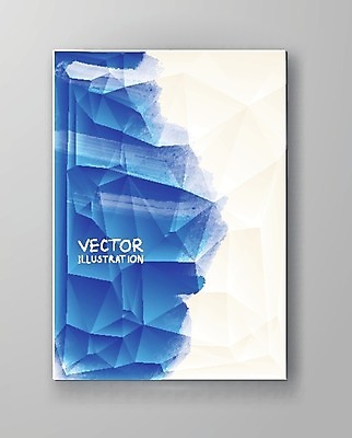 EPS 해외이미지 템플릿 디자인 배너 포스터 종이 백그라운드 일러스트 벽지 수채화 미술 사람없음 그래픽 장식 파란색 페인트 얼룩 그림 캔버스 페이지 엘리먼트 해외202004 해외일러스트 컬러 문화예술 파일형식 벡터