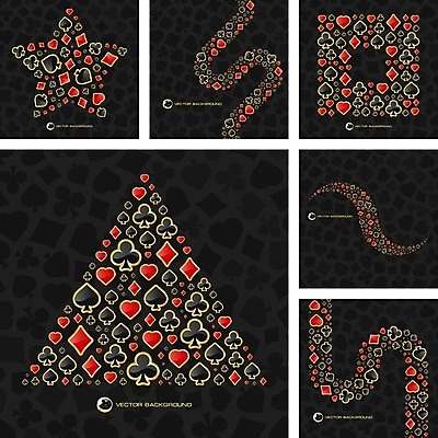 EPS 해외이미지 템플릿 패턴 일러스트 놀이 성공 정장 빨간색 검은색 게임 하트 마음 우승 신용카드 4 행운 재산 도박 클로버 위험 왕 크리스탈 보석 갑판 카지노 사인 서식 다이아몬드 포커 마름모 잭 곤봉 라스베가스 승자 잭팟 조커 플레이어 필승 해외202004 해외일러스트 모양 도형 옷 스포츠용품 컬러 컨셉 무늬 배_교통 금융 숫자 최고 트럼프 광석 파일형식 벡터