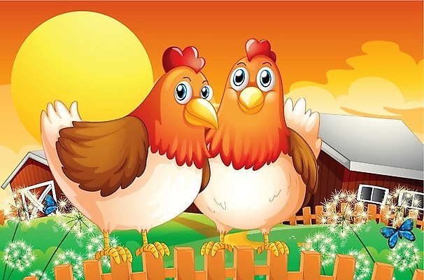 EPS 해외이미지 나무 식물 동물 구름 여자 나비 잎 밭 채소 일러스트 자연 하늘 사람없음 야외 농작물 울타리 농장 농경지 노란색 달 흰색 농부 오두막 그림 외양간 밭일 여의주 해외202004 해외일러스트 자연요소 직업 컬러 곤충 농업 사람 담장 생태계 파일형식 벡터