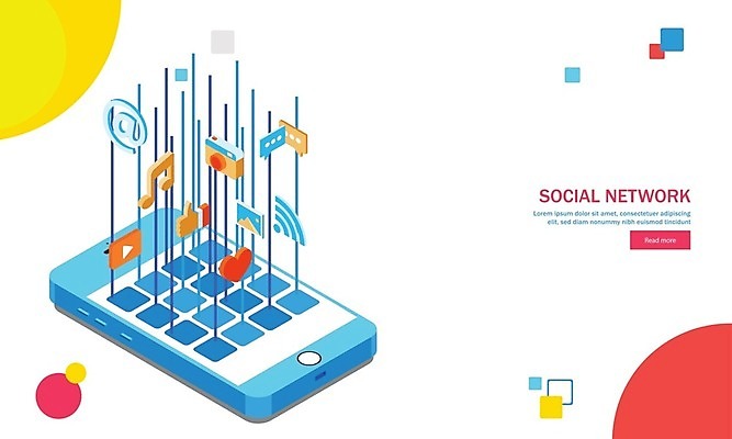 EPS 해외이미지 직업 디자인 인터넷 일러스트 회사 모바일 사람모양 사람없음 스마트폰 컴퓨터 세트 세일 흰색 연결 접속 무선전화기 스마트 와이파이 아이소메트릭 루트 소셜미디어 해외202004 해외일러스트 모양 컬러 컨셉 비즈니스 전자제품 핸드폰 스마트기기 전화기 무선인터넷 파일형식 벡터