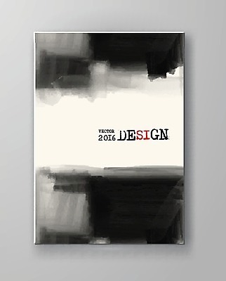 EPS 해외이미지 포스터 백그라운드 일러스트 수묵화 미술 타이포그라피 사람없음 검은색 방울 먹 번짐 국경 해외202004 해외일러스트 문자 컬러 서예 문화예술 장식 파일형식 벡터 효과