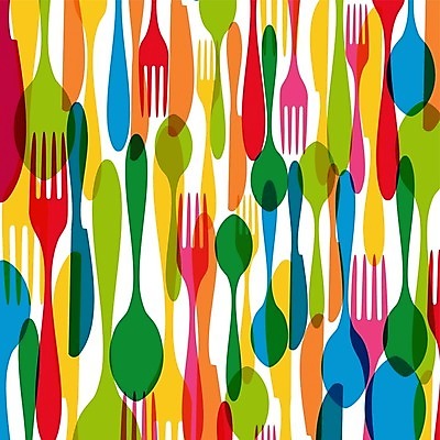 EPS 해외이미지 포크 일러스트 사람없음 숟가락 나이프 해외202004 해외일러스트 식기 수저 칼 파일형식 벡터