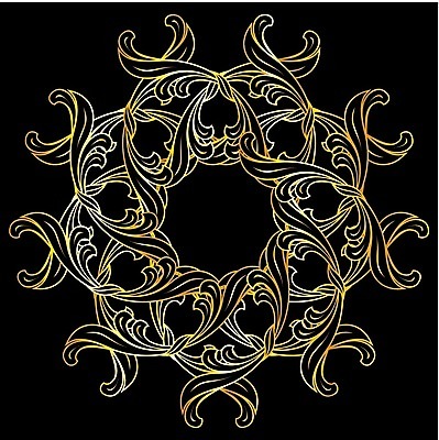 EPS 해외이미지 디자인 꽃 백그라운드 잎 꽃무늬 패턴 곡선 일러스트 추상 미술 사람없음 그래픽 장식 검은색 희망 화려 우아함 묘사 공상 대칭 아라베스크 엘리먼트 스타일 해외202004 해외일러스트 식물 감정 선 컬러 컨셉 무늬 문화예술 파일형식 벡터