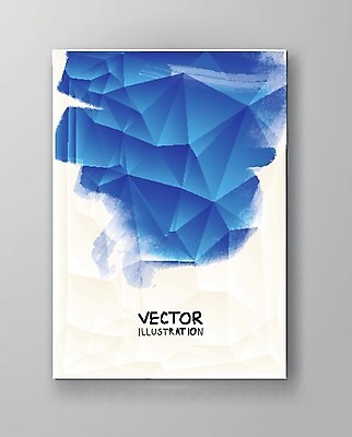 EPS 해외이미지 템플릿 디자인 배너 포스터 종이 백그라운드 일러스트 벽지 수채화 미술 사람없음 그래픽 장식 파란색 페인트 얼룩 그림 캔버스 페이지 엘리먼트 해외202004 해외일러스트 컬러 문화예술 파일형식 벡터