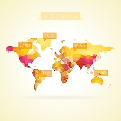 EPS 해외이미지 클립아트 디자인 지구 백그라운드 컨셉 세계지도 지도 오렌지 일러스트 비즈니스 통계 벽지 추상 그래픽 빨간색 세계 지구본 자료 인포그래픽 정보 보고서 종이접기 기하학 폴리곤 해외202004 해외일러스트 종이 컬러 무늬 과일 접기 파일형식 벡터