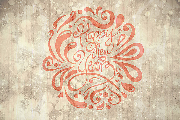 포토 JPG 해외이미지 디자인 사람없음 파란색 갈색 흰색 메시지 해피뉴이어 해외202004 해외포토 컬러 새해인사 파일형식