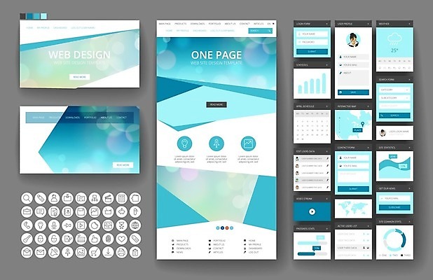 EPS 해외이미지 템플릿 디자인 백그라운드 지도 인터넷 일러스트 비즈니스 모바일 추상 사람없음 그래픽 파란색 세트 세계 웹 플랫 소프트포커스 메뉴 레이아웃 보케 페이지 UI 인터페이스 효과 해외202004 해외일러스트 컬러 무늬 촬영기법 파일형식 벡터