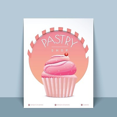 EPS 해외이미지 배너 포스터 분홍색 일러스트 딸기 디저트 팜플렛 사람없음 파티 케이크 상점 축하 생일 컵케이크 머핀 축하카드 생일축하 생일카드 맛있는 해외202004 해외일러스트 기념일 음식 빵 컬러 컨셉 과일 카드_감사 이벤트 파일형식 벡터